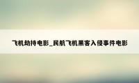 飞机劫持电影_民航飞机黑客入侵事件电影