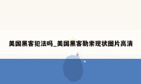 美国黑客犯法吗_美国黑客勒索现状图片高清